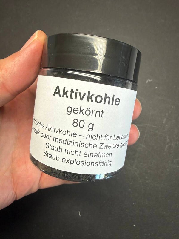 Aktivkohle, gekörnt 80 g
