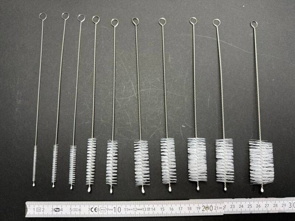Bürstenset 2: 10 Bürsten von 3 mm bis 24 mm