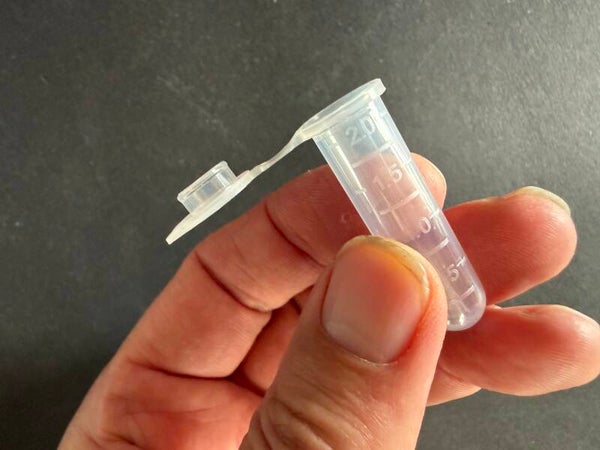 Einmal-Reaktionsgefässe, 2 ml aus Kunststoff, 100 Stück Packung