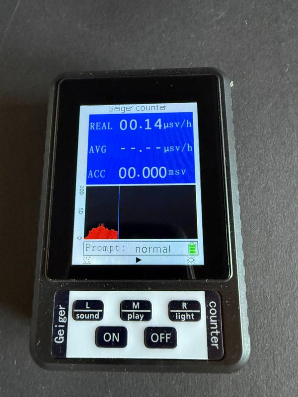 Geigerzähler 0,01 - 99,99 uSv/h