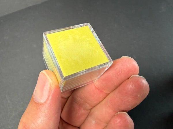 Elementwürfel Schwefel 1 Zoll