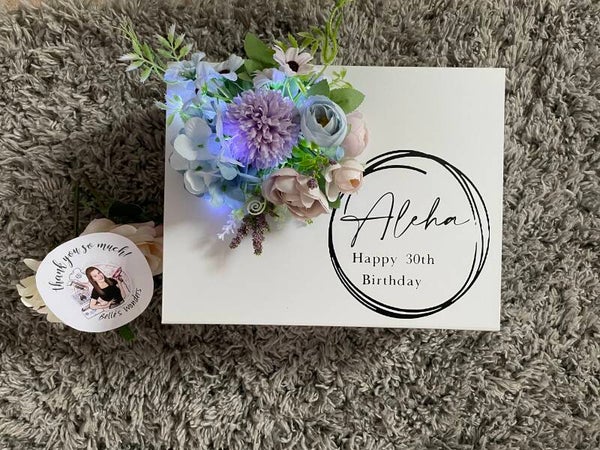Birthday magnetic gift box