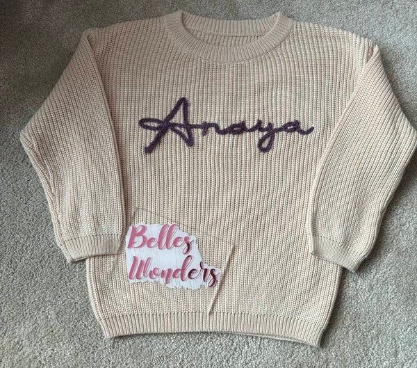Personalised Toddler Jumper