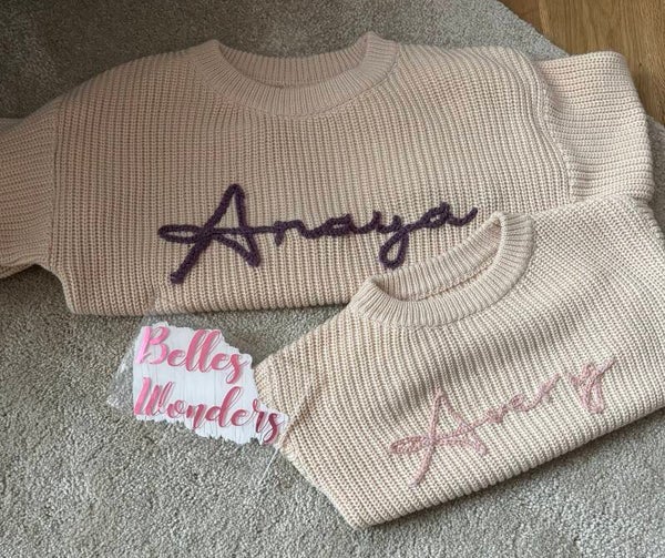 Personalised Baby Jumper