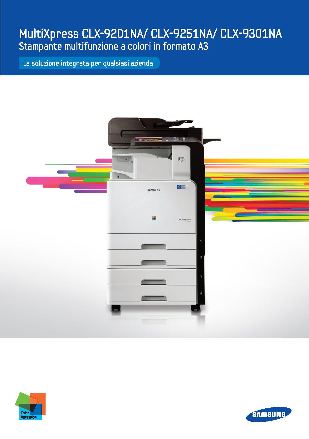 Stampante laser multifunzione Samsung MultiXpress CLX-9201