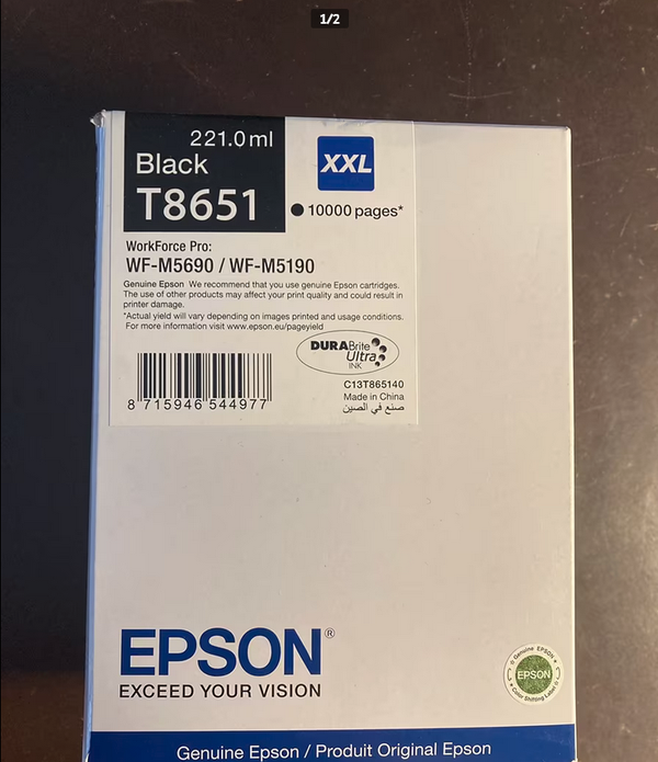 Epson T8651 XXL (colore nero)