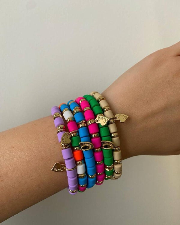 Armbanden in kleur