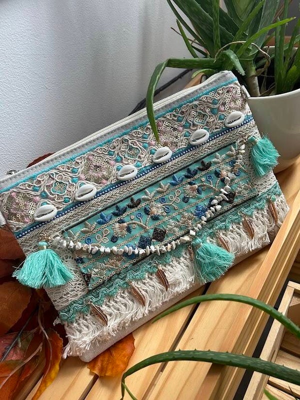 Handtas Blauw