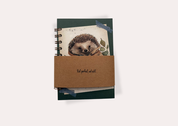 Uniek notitieboekje – Egel (A6)