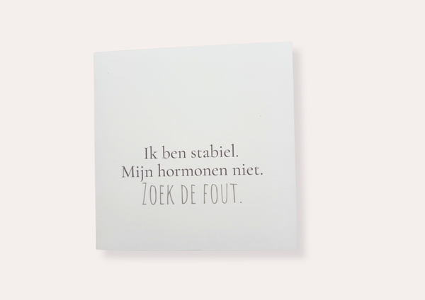 Kaart - Zoek de fout