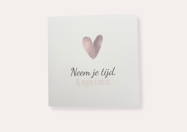 Kaart - Neem je tijd
