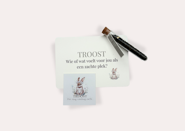 Zelfzorgmomentje - Troost