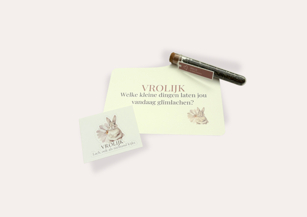 Zelfzorgmomentje- Vrolijk