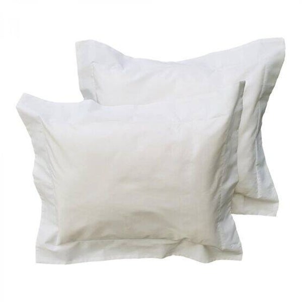Taie d'oreiller bébé bio blanc classique