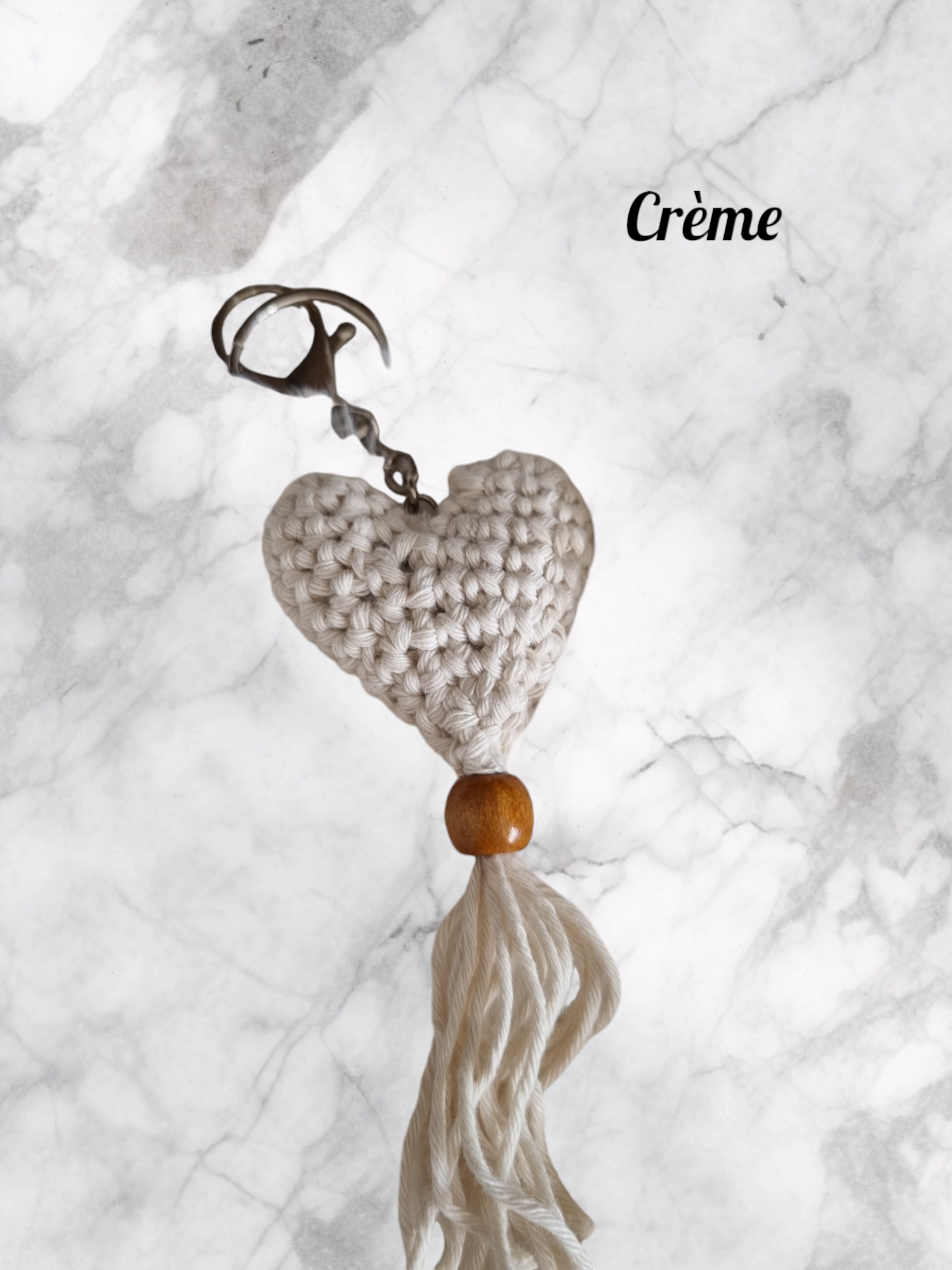 Porte clés "coeur" (plusieurs coloris)