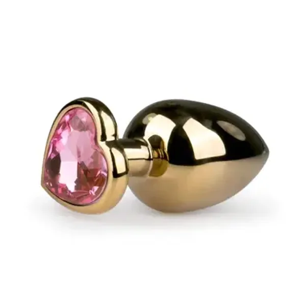 Golden Crystal Butt Plug