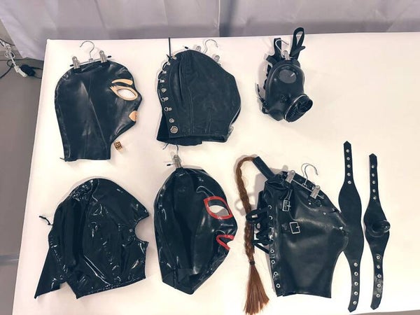 6 in 1 Leather Face Jacket