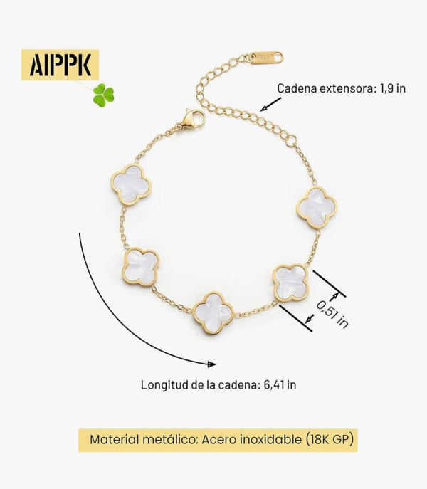 Pulsera de trébol