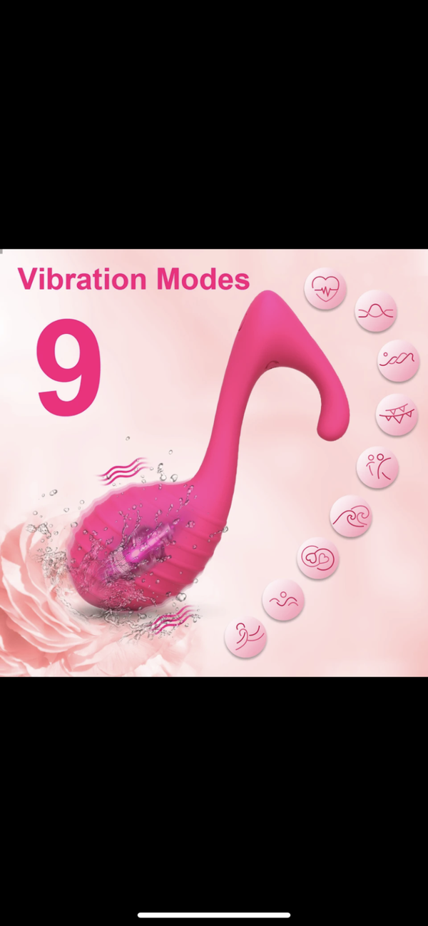 App controlled rechargeable egg. Purple only