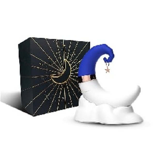 10-Speed Moon Vibrator with Clitoral Sucking Function