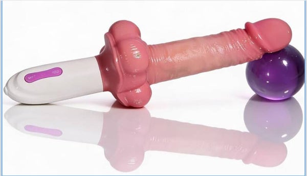 Thrusting Suction Base Dildo