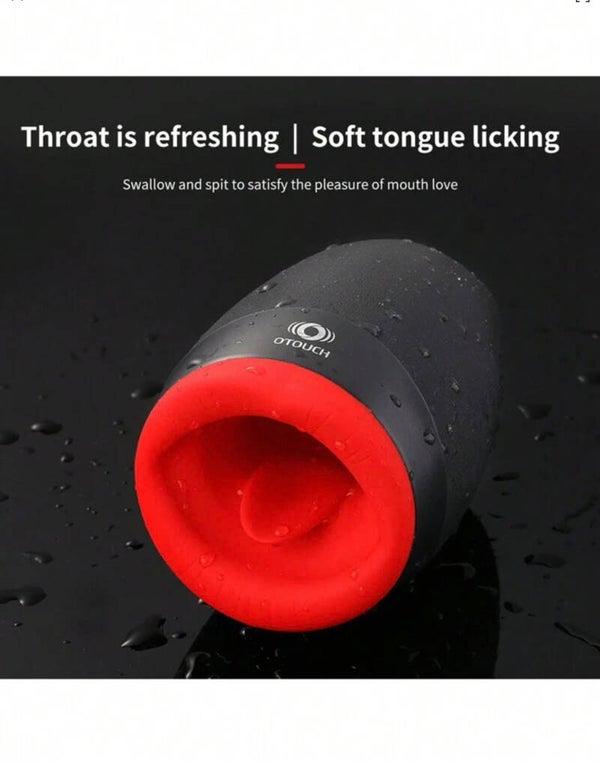 O Touch CHIVFM Self Heating Masturbator Tongue Cup