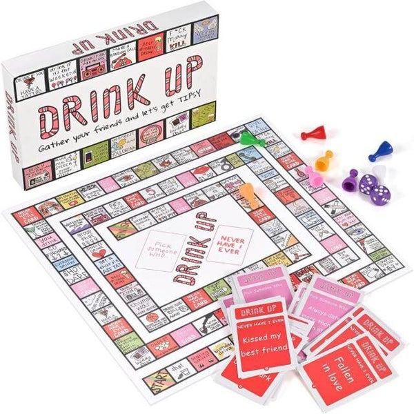 Drink Up Funny Party Board Game for Adults
