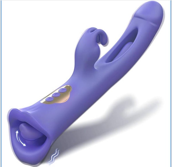 Licking & Flapping Rabbit Vibrator