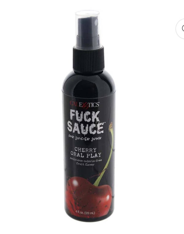 F**k Sauce Flavored Play Enhancer Spray 4oz in Cherry
