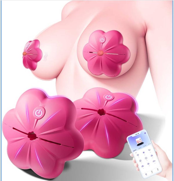 App & Remote Controlled Nipple Vibrators