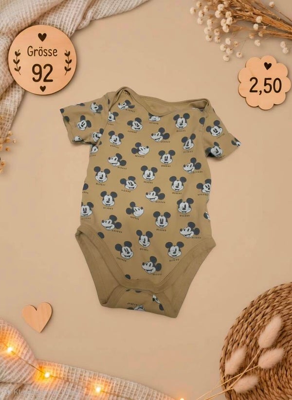 Mickey Mouse Body gelb 92