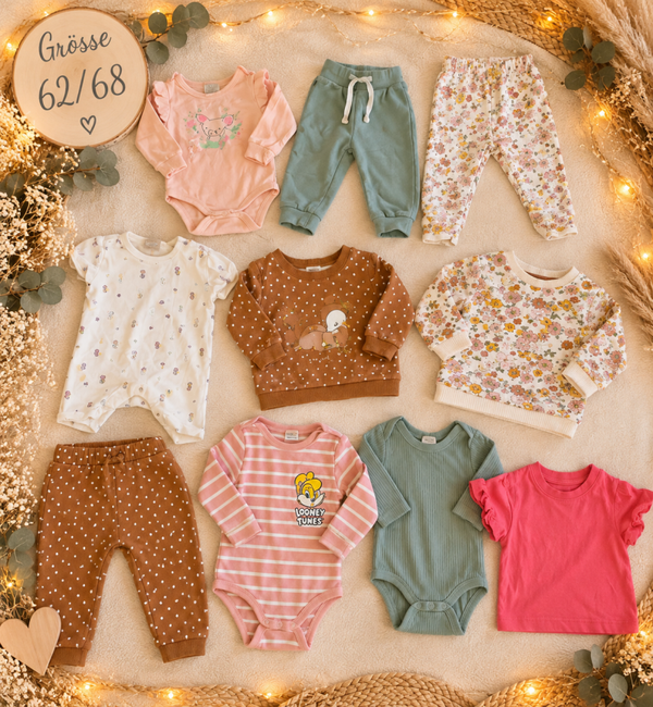 Baby Kleiderset braun 50/56