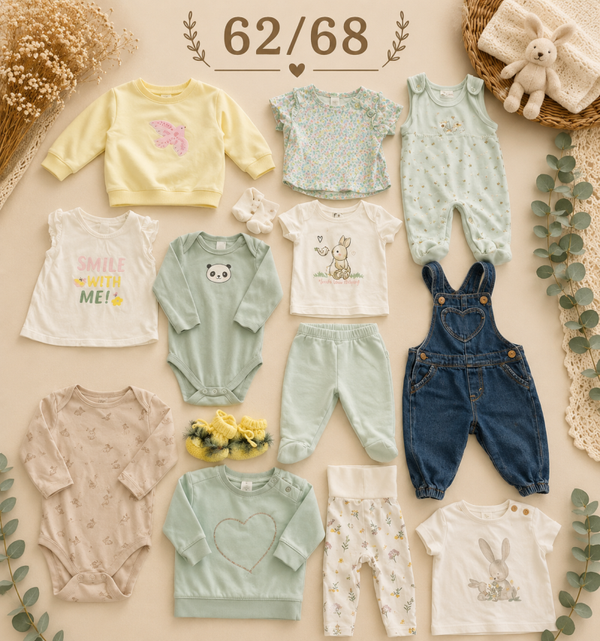 Baby Kleiderset türkis 62/68