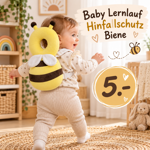 Baby Hinfallschutz Biene NEU