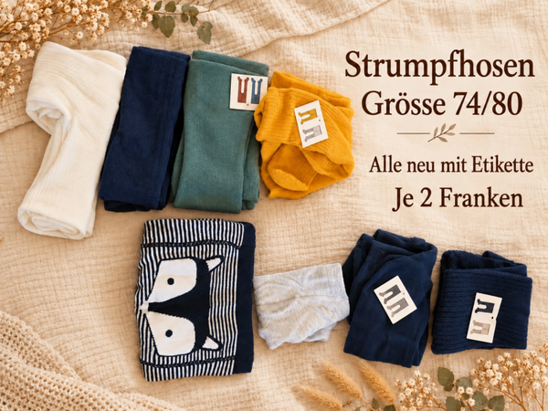 Strumpfhosen Neu Gr. 74/80