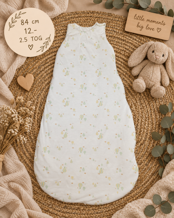 Schlafsack Heissluftballons 2.5 TOG Gr. 84cm 6-12M