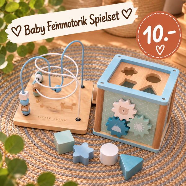 Feinmotorik Spielset blau