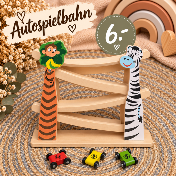 Autospielbahn Holz
