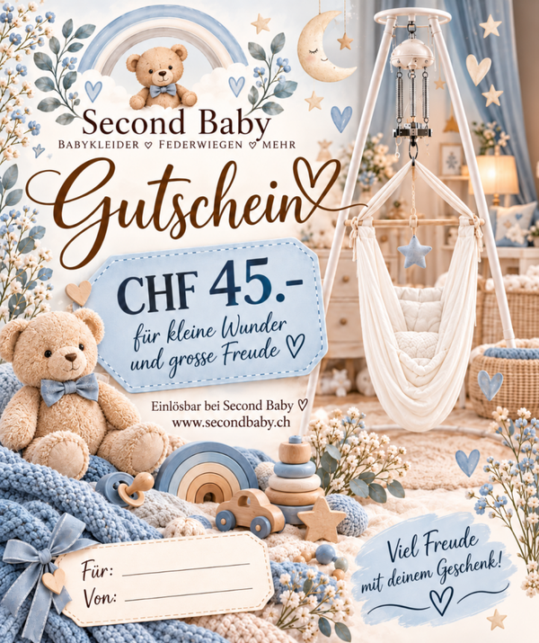 Gutschein Babyboy blau