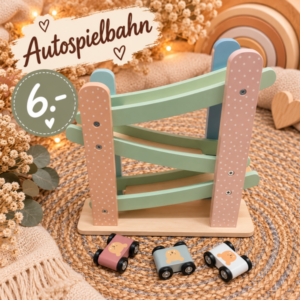 Autospielbahn Holz