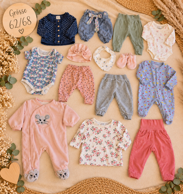 Baby Kleiderset bunt 50/56