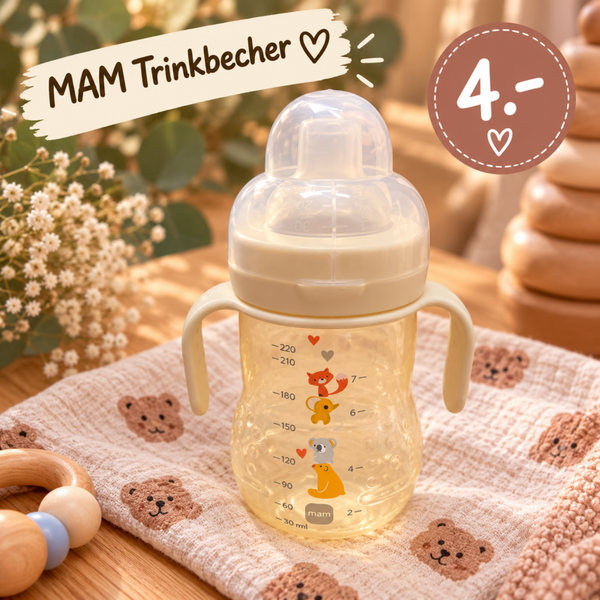MAM Trinkbecher beige