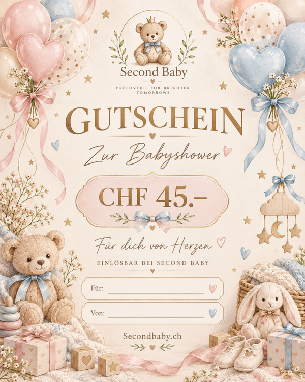 Gutschein Babyshower