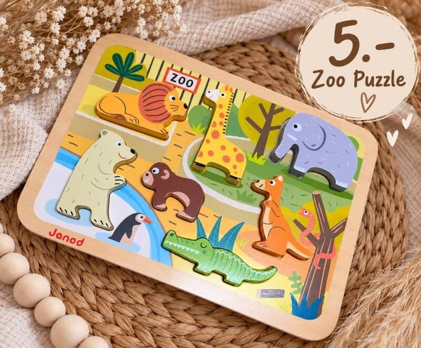 Zoo Puzzle Holz