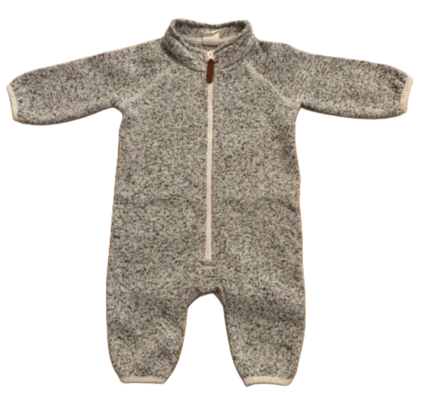 Fleece Overall grau 62