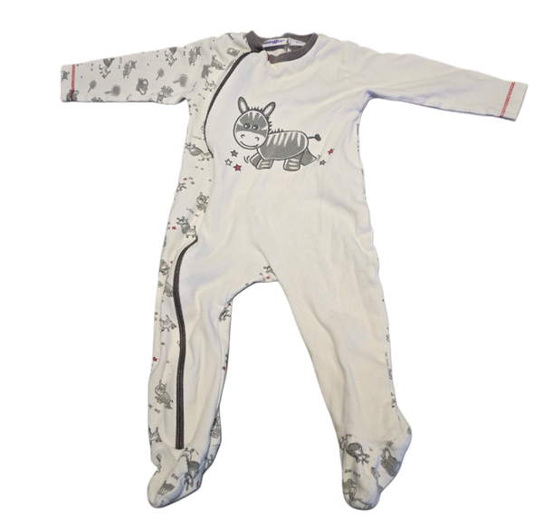 Babystrampler Zebra 68