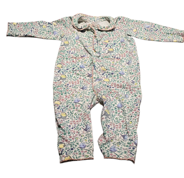 Blumen Babypyjama 68