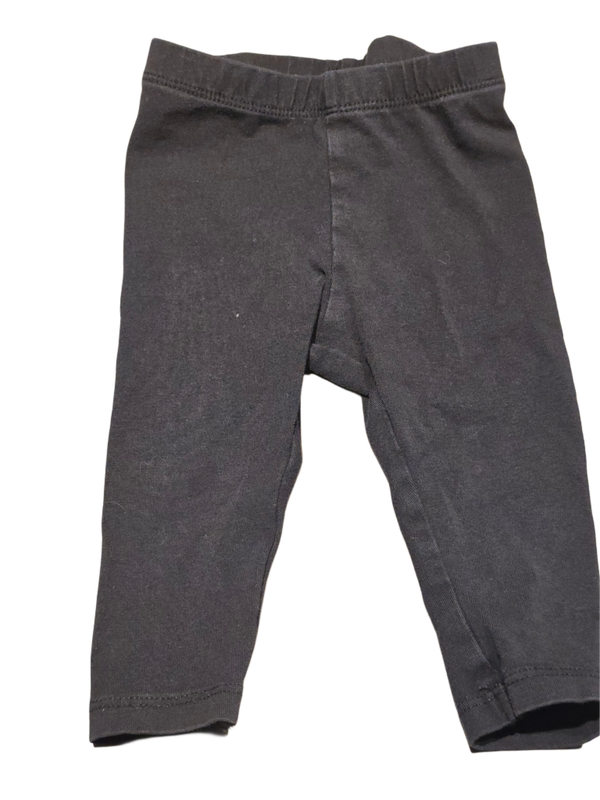 Schwarze Leggings 68