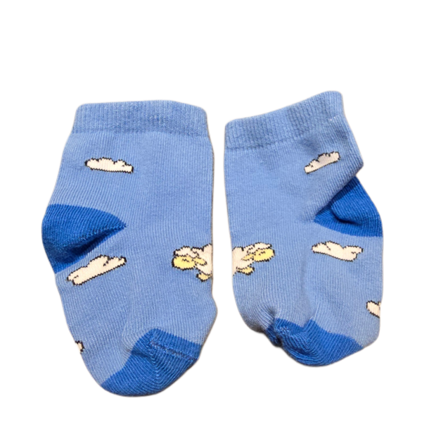 Socken blau Schäfchen 11-13
