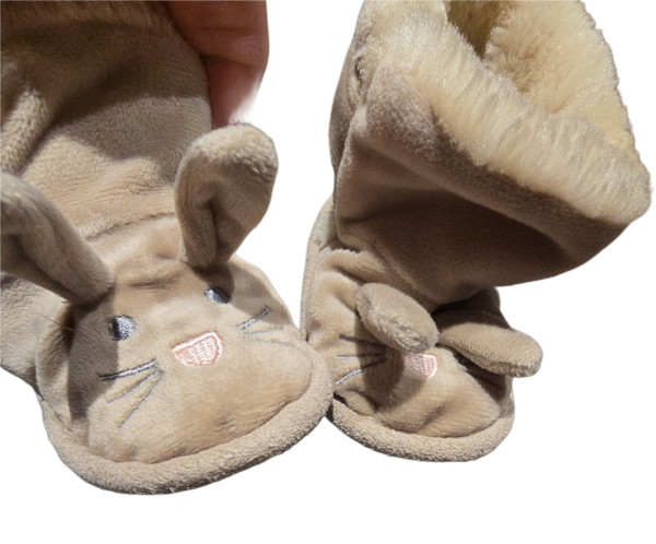 Häschenschuhe plüsch 17-19